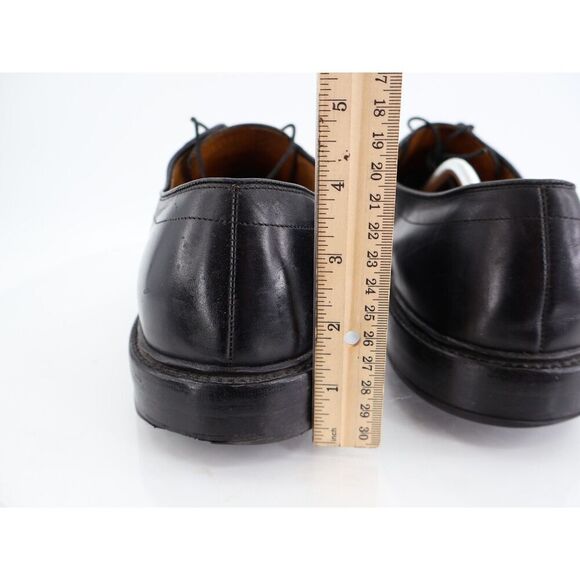 Allen Edmonds Hillcrest Leather Oxford Dress Shoes Men's 14 D Black Bicycle Toe - Picture 4 of 12